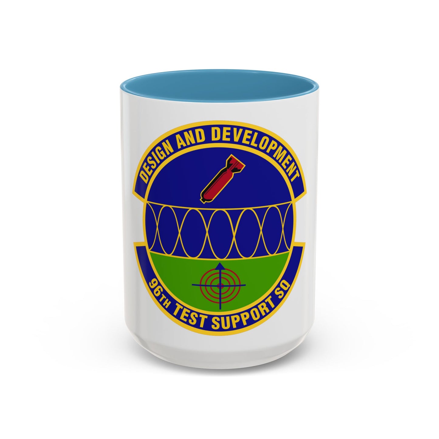 96th Test Support Squadron (U.S. Air Force) Accent Coffee Mug