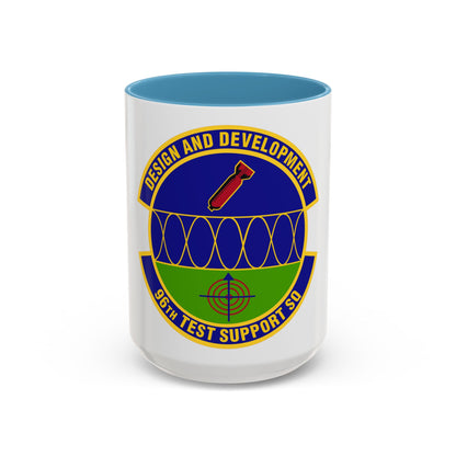 96th Test Support Squadron (U.S. Air Force) Accent Coffee Mug