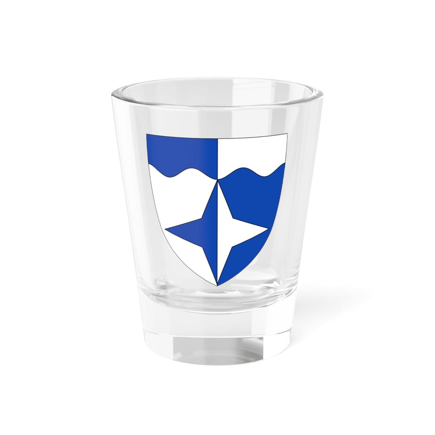 Lasnamäe linnaosa vapp (Estonia) (Coat of Arms) Shot Glass 1.5oz