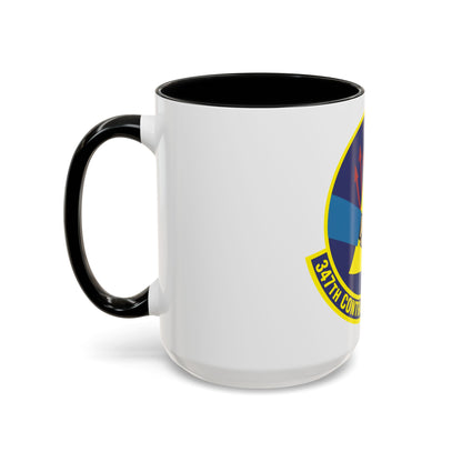 347th Contracting Squadron (U.S. Air Force) Accent Coffee Mug