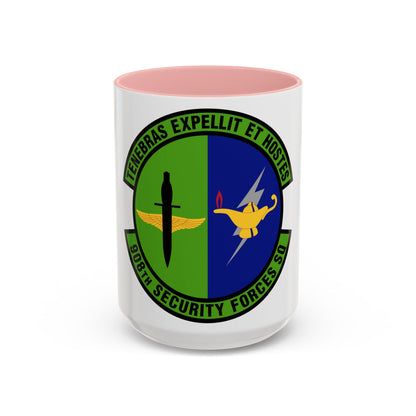 908th Security Forces Squadron (U.S. Air Force) Accent Coffee Mug