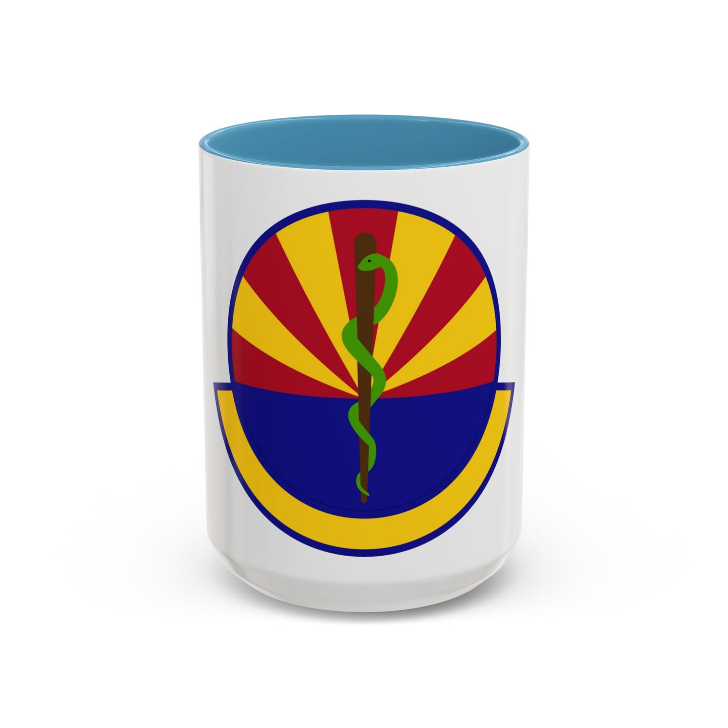56 Healthcare Operations Squadron AETC (U.S. Air Force) Accent Coffee Mug