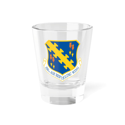 126th Air Refueling Wing (U.S. Air Force) Shot Glass 1.5oz