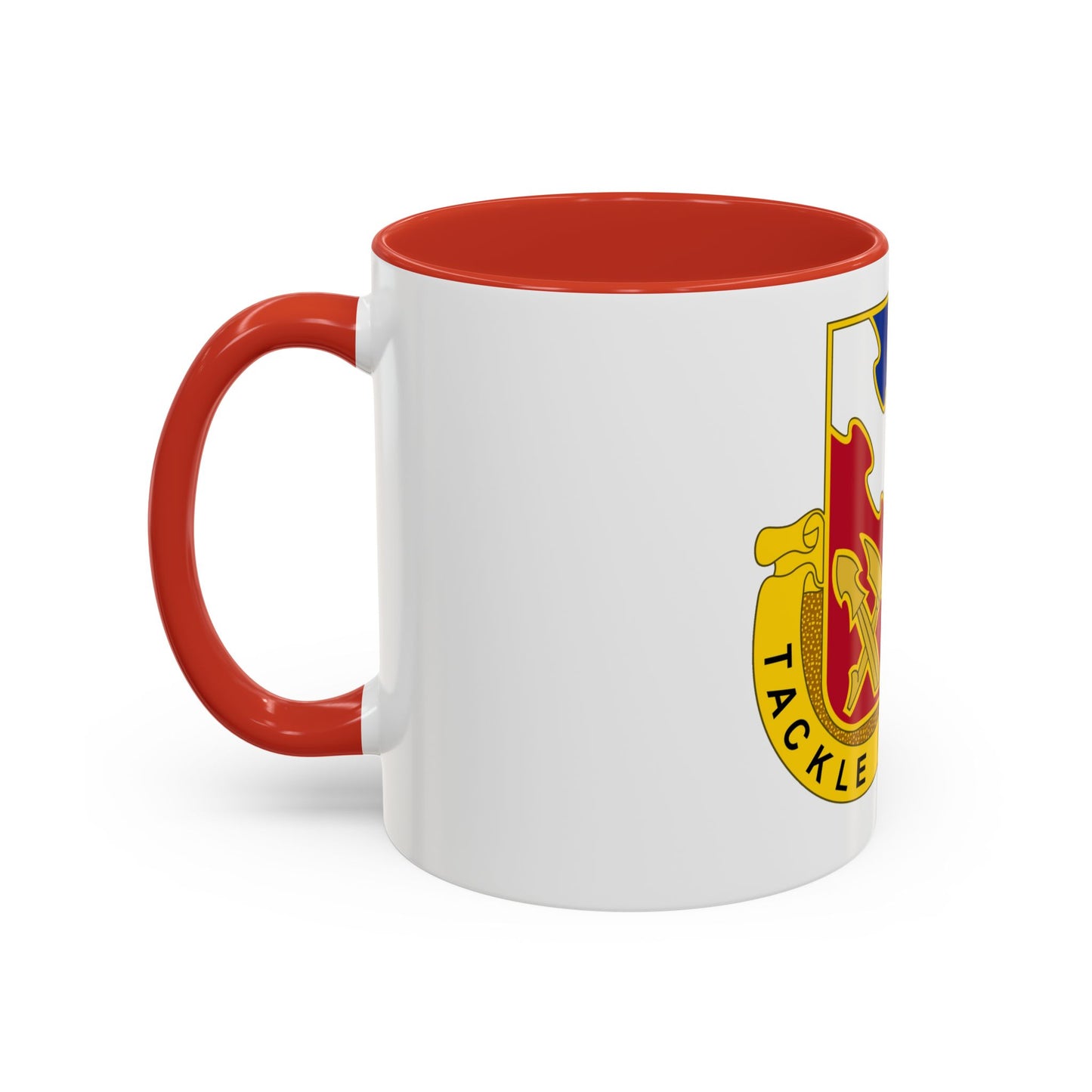 863 Engineer Battalion (U.S. Army) Accent Coffee Mug