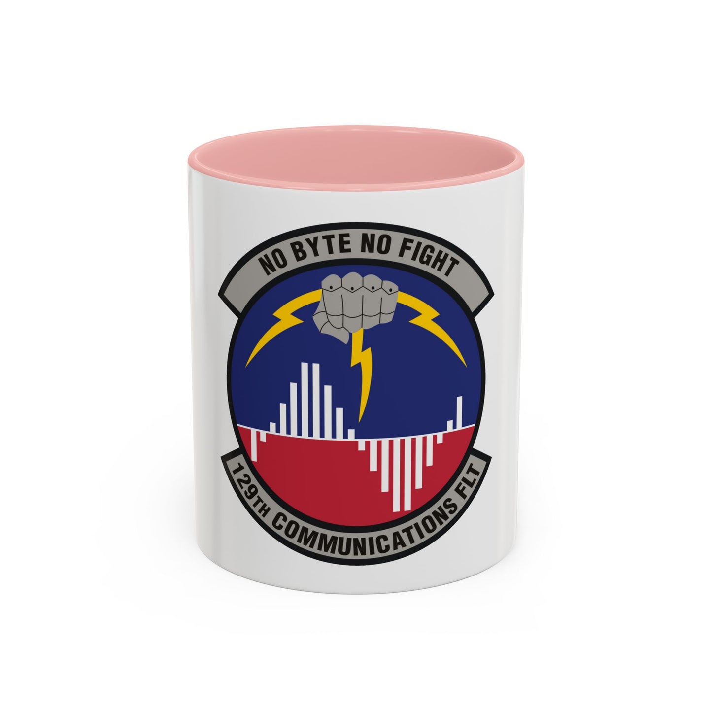 129th Communications Flight (U.S. Air Force) Accent Coffee Mug