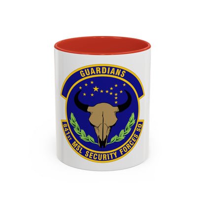 841 Missile Security Forces Squadron AFGSC (U.S. Air Force) Accent Coffee Mug