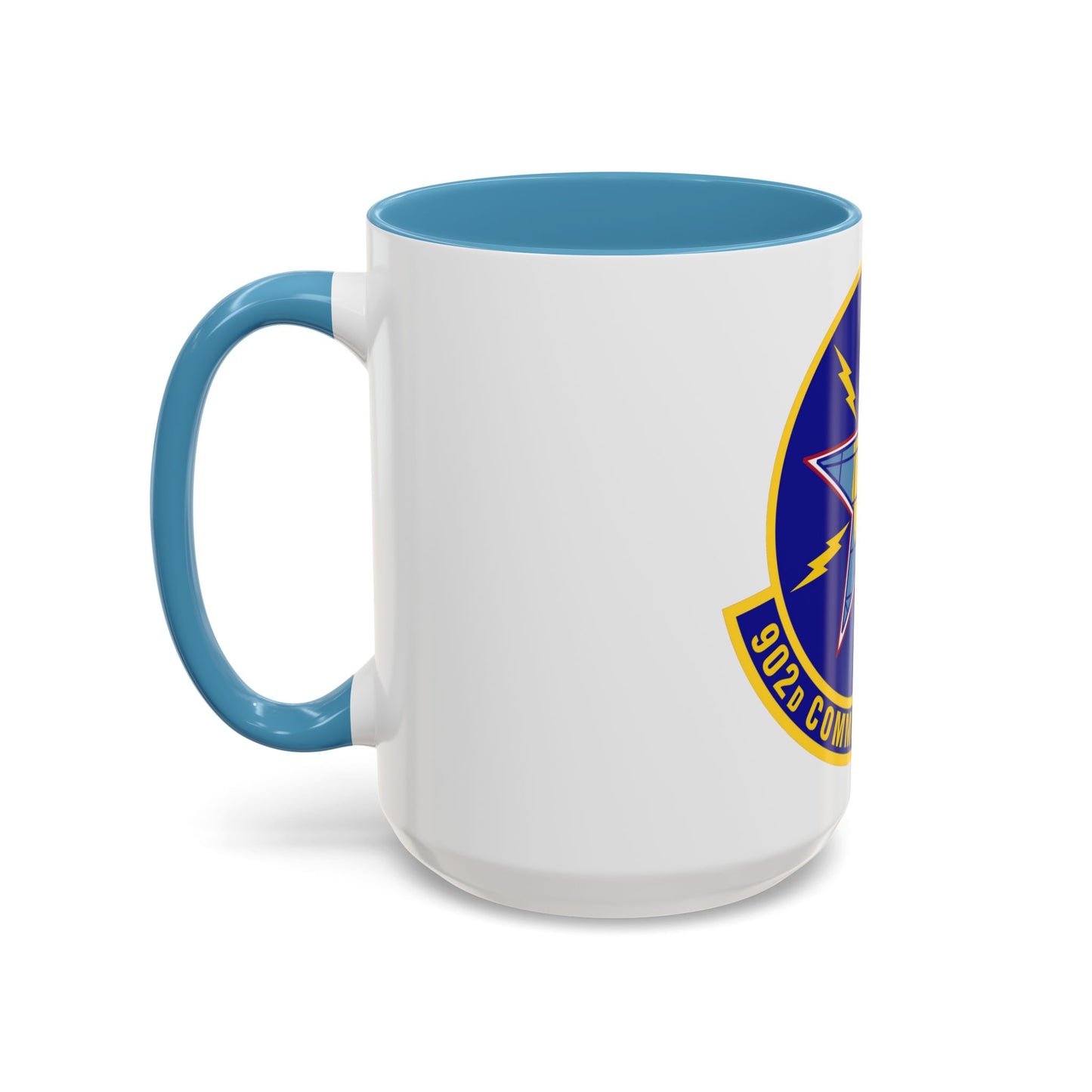 902d Communications Squadron (U.S. Air Force) Accent Coffee Mug