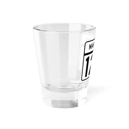 MD Route 126 (Maryland) (Road Sign) Shot Glass 1.5oz
