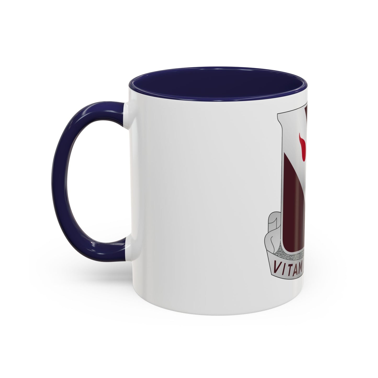 327 Medical Battalion (U.S. Army) Accent Coffee Mug