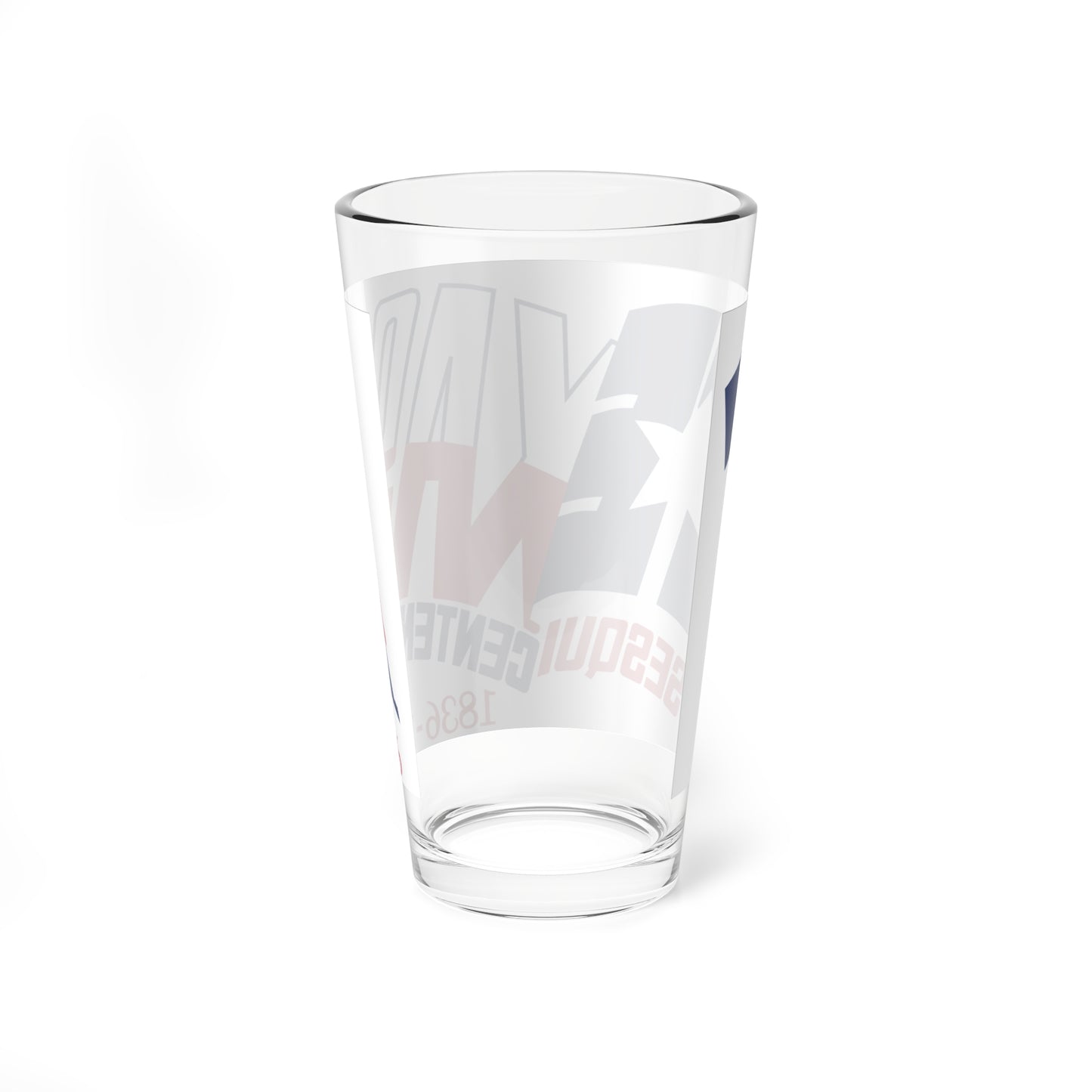 Texas Sesquicentennial Flag (United States) Pint Glass 16oz