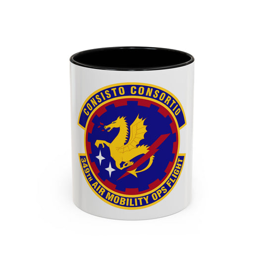 349th Air Mobility Operations Flight (U.S. Air Force) Accent Coffee Mug