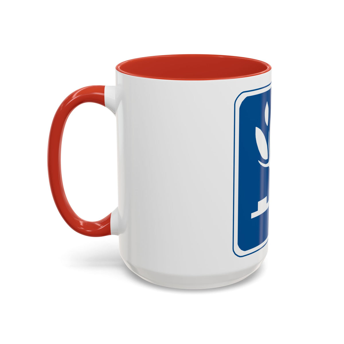 Seal of Naperville Illinois - Accent Coffee Mug