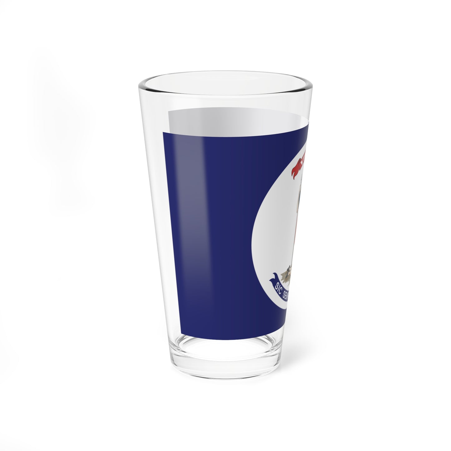 Flag of Virginia 1861-1865 (United States) Pint Glass 16oz