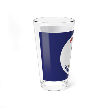 Flag of Virginia 1861-1865 (United States) Pint Glass 16oz