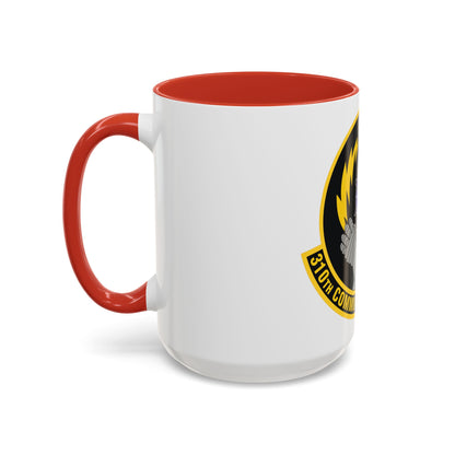 310th Communications Flight (U.S. Air Force) Accent Coffee Mug