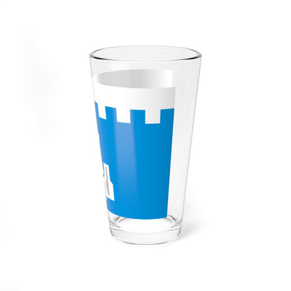 Flag of Podosinovsky rayon Kirov oblast (Russia) Pint Glass 16oz