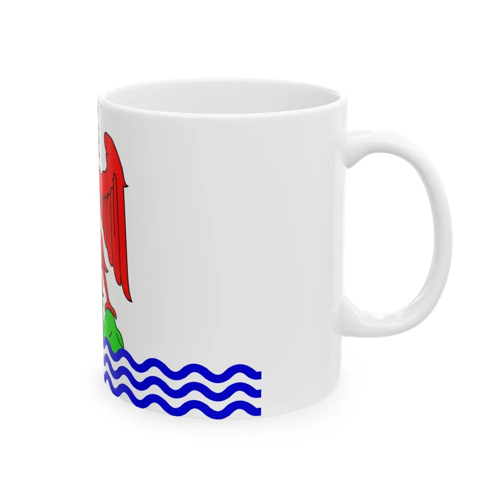 Flag of Alpes Maritimes France 2 - White Coffee Mug-Go Mug Yourself