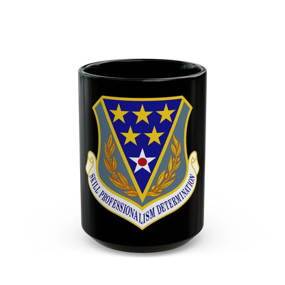 321st Air Expeditionary Wing (U.S. Air Force) Black Coffee Mug-15oz-Go Mug Yourself