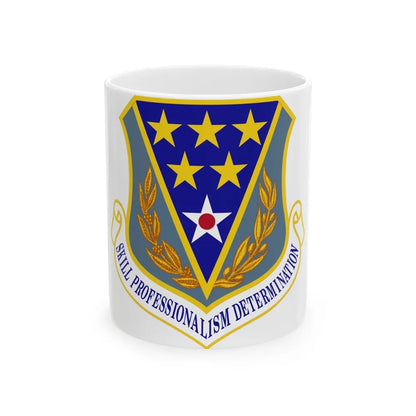 321st Air Expeditionary Wing (U.S. Air Force) White Coffee Mug-11oz-Go Mug Yourself