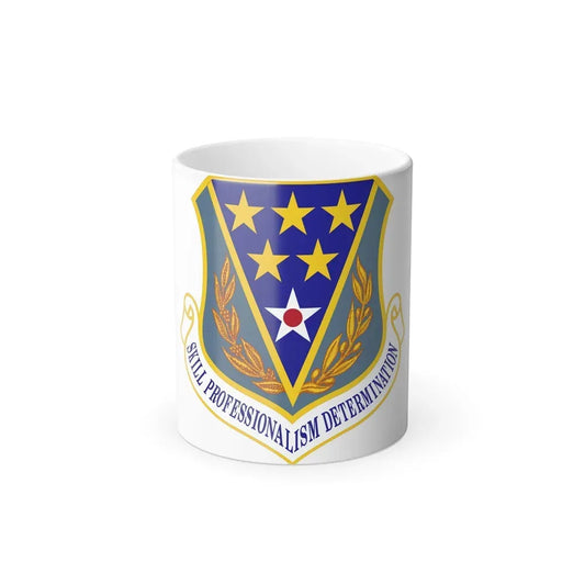 321st Air Expeditionary Wing (U.S. Air Force) Color Changing Coffee Mug 11oz - Go Mug Yourself