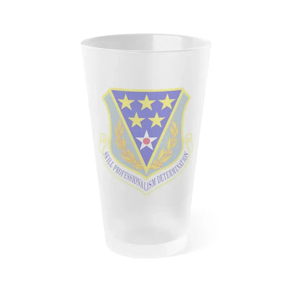 321st Air Expeditionary Wing (U.S. Air Force) Frosted Pint Glass 16oz Default Title - Go Mug Yourself