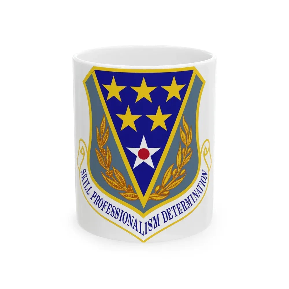 321st Air Expeditionary Wing (U.S. Air Force) White Coffee Mug 11oz - Go Mug Yourself