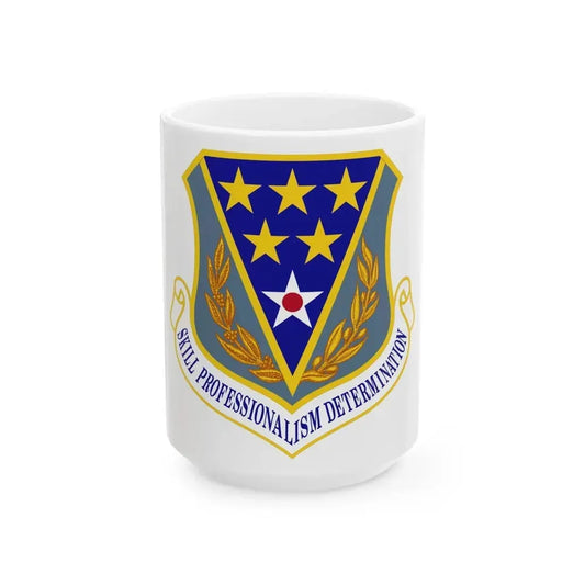 321st Air Expeditionary Wing (U.S. Air Force) White Coffee Mug 15oz - Go Mug Yourself