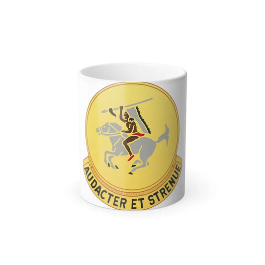 322 Cavalry Regiment (U.S. Army) Color Changing Mug 11oz-11oz-Go Mug Yourself
