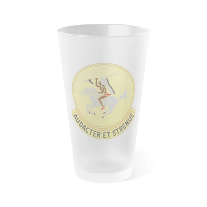 322 Cavalry Regiment (U.S. Army) Frosted Pint Glass 16oz-Go Mug Yourself