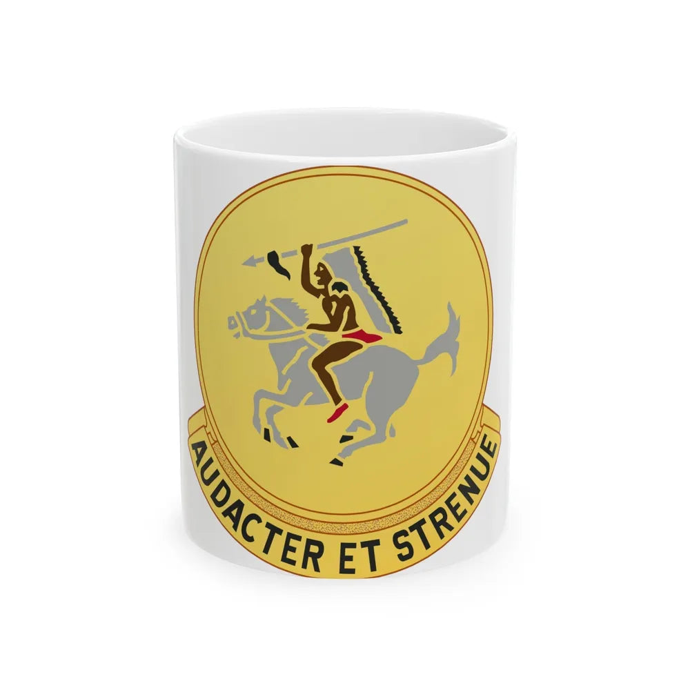 322 Cavalry Regiment (U.S. Army) White Coffee Mug-11oz-Go Mug Yourself