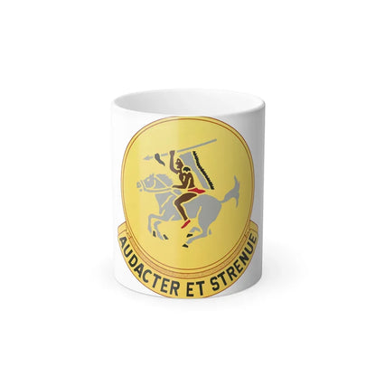 322 Cavalry Regiment (U.S. Army) Color Changing Coffee Mug 11oz - Go Mug Yourself