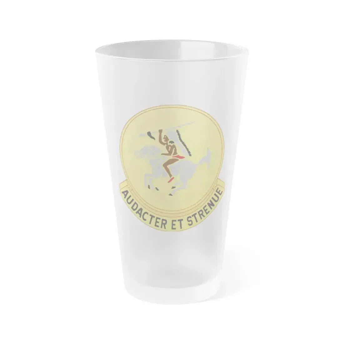 322 Cavalry Regiment (U.S. Army) Frosted Pint Glass 16oz Default Title - Go Mug Yourself