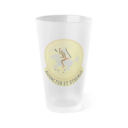 322 Cavalry Regiment (U.S. Army) Frosted Pint Glass 16oz Default Title - Go Mug Yourself