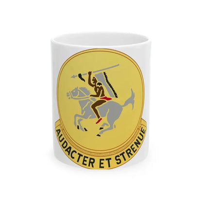 322 Cavalry Regiment (U.S. Army) White Coffee Mug 11oz - Go Mug Yourself