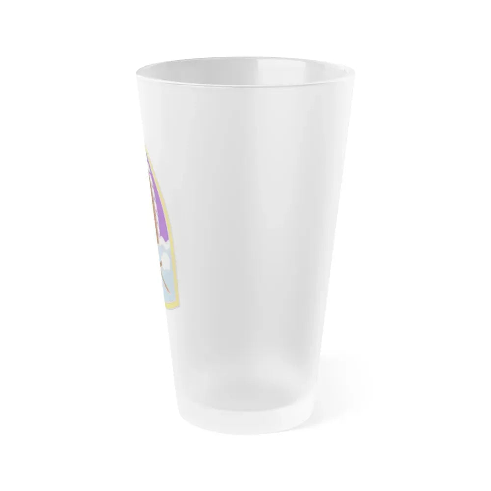 322 Civil Affairs Brigade (U.S. Army) Frosted Pint Glass 16oz - Go Mug Yourself