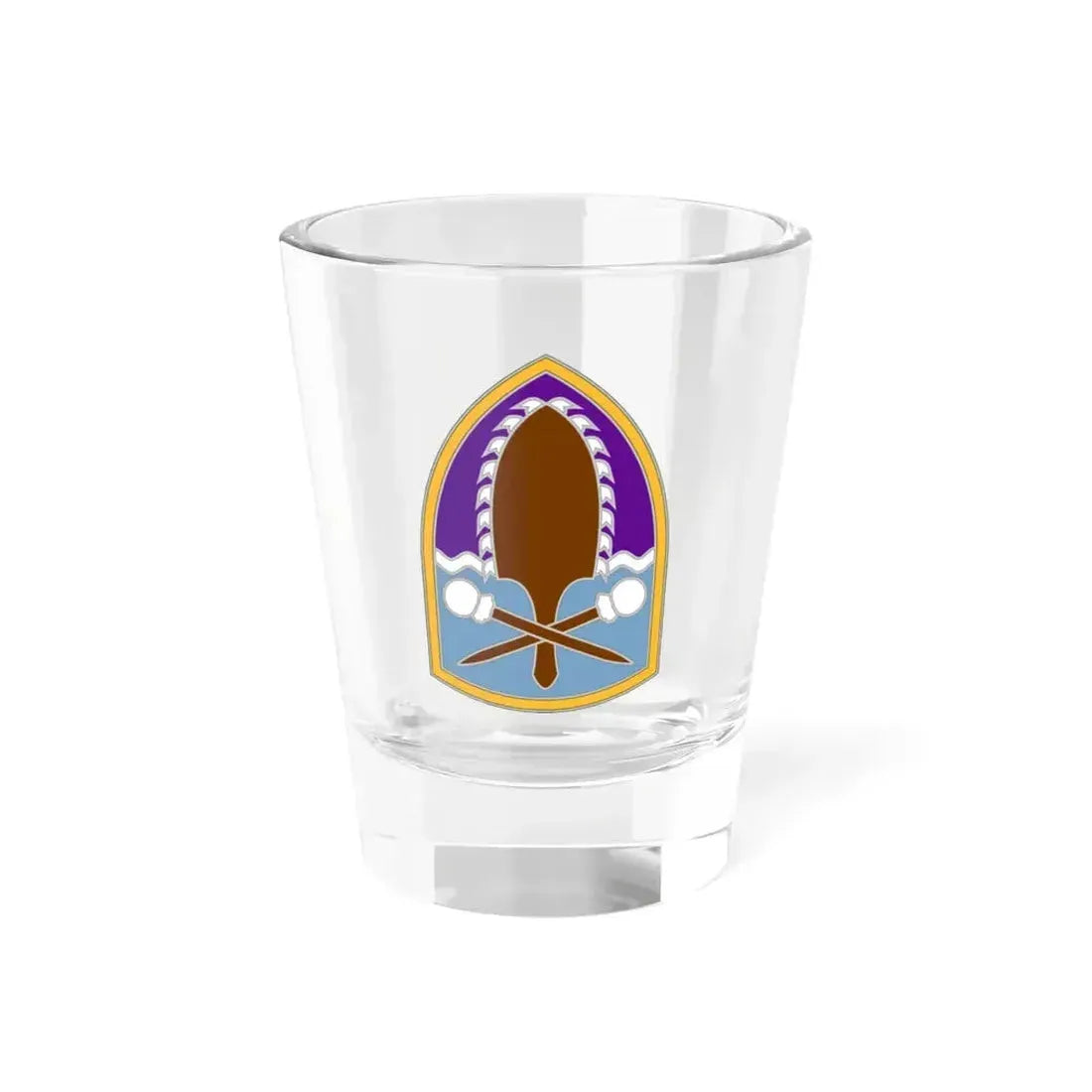 322 Civil Affairs Brigade (U.S. Army) Shot Glass 1.5oz 1.5oz - Go Mug Yourself