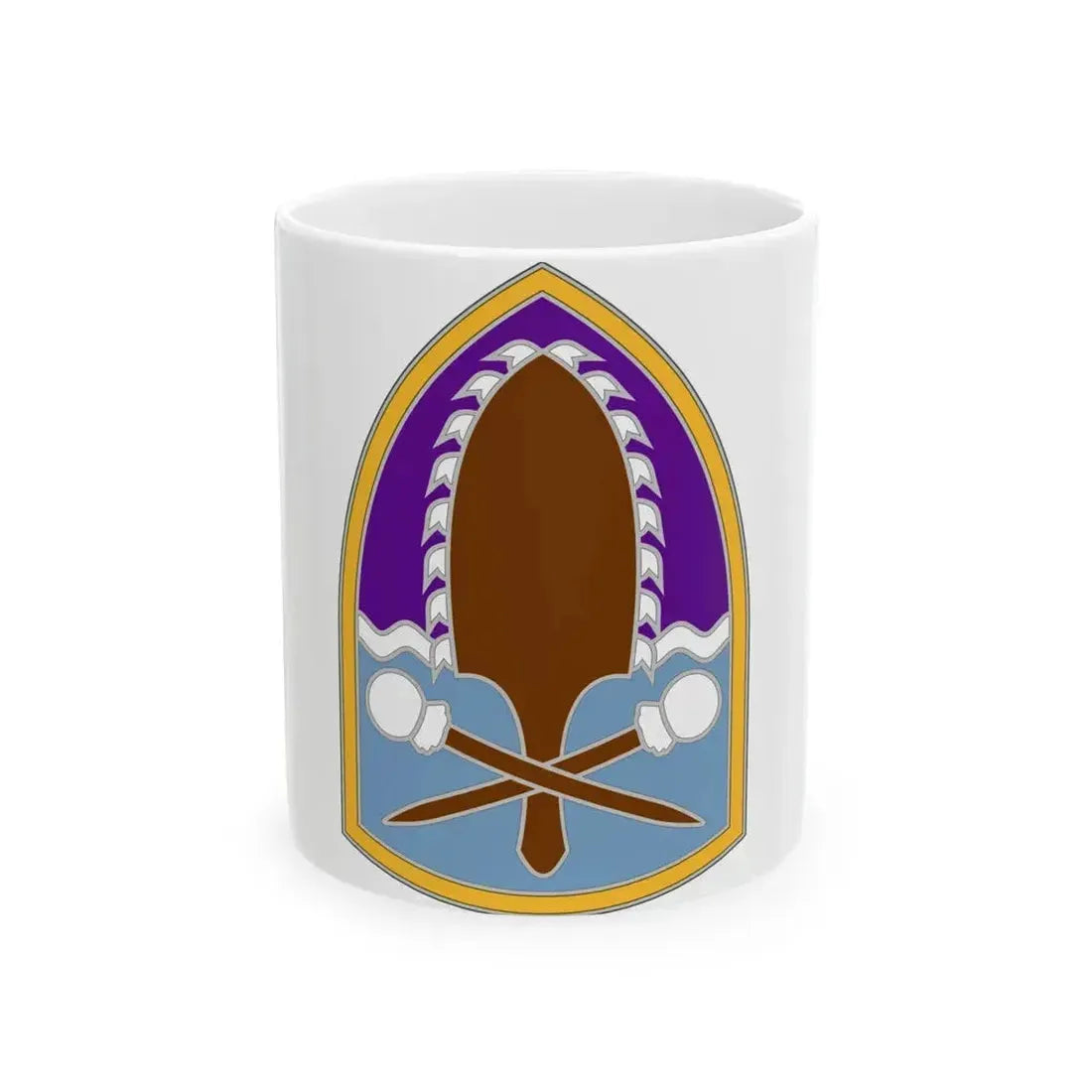 322 Civil Affairs Brigade (U.S. Army) White Coffee Mug 11oz - Go Mug Yourself