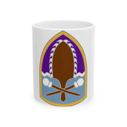 322 Civil Affairs Brigade (U.S. Army) White Coffee Mug 11oz - Go Mug Yourself
