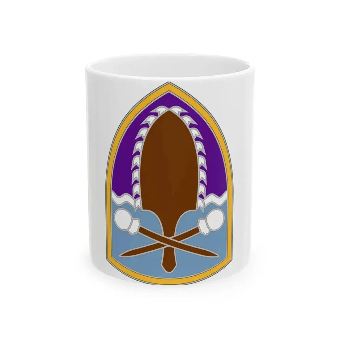 322 Civil Affairs Brigade (U.S. Army) White Coffee Mug 11oz - Go Mug Yourself