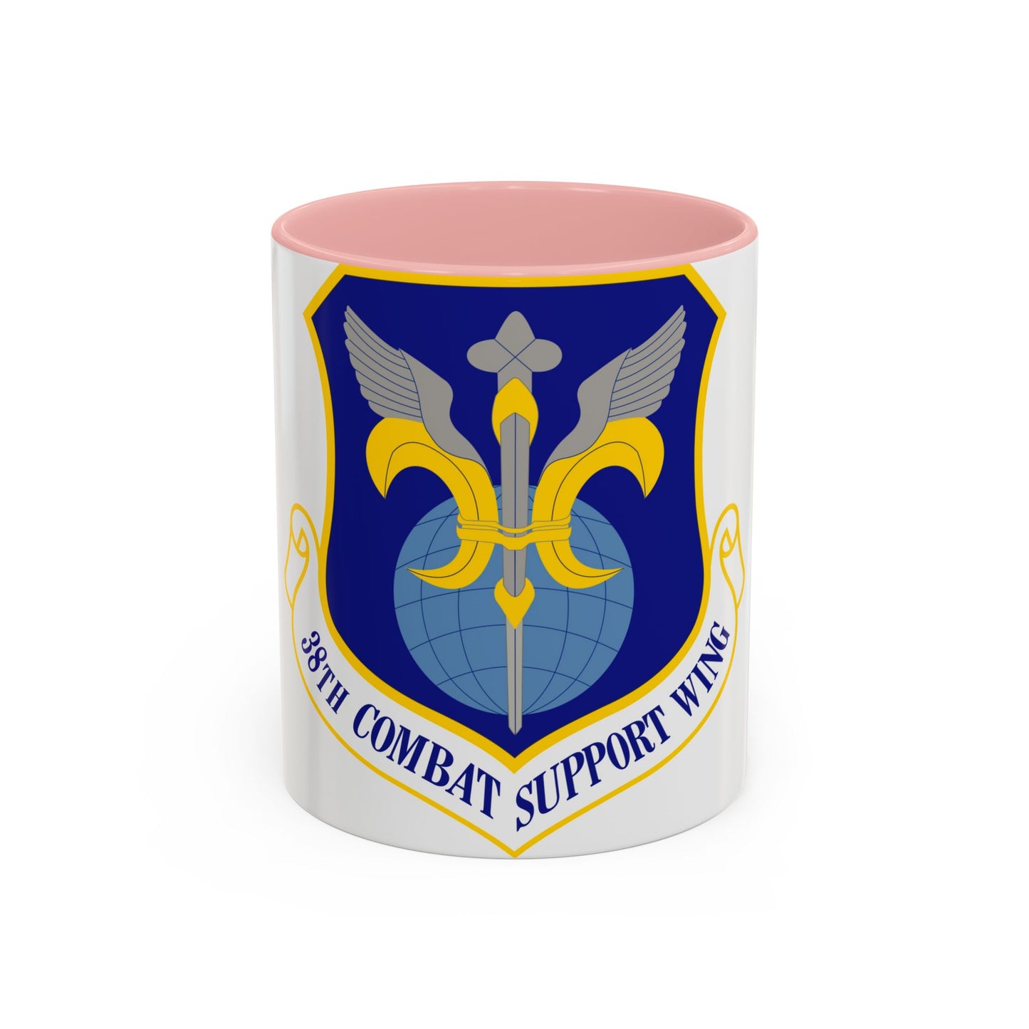 38th Combat Support Wing (U.S. Air Force) Accent Coffee Mug