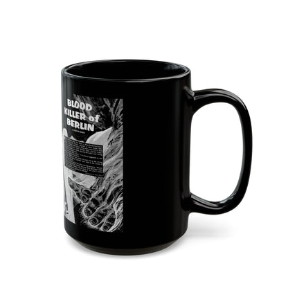 Blood Killer of Berlin, Man's Life, August 1970_1 - Black Coffee Mug-Go Mug Yourself