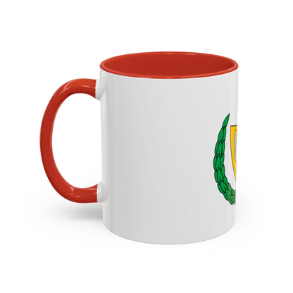 Coat of arms of the Turkish Federated State of Cyprus - Accent Coffee Mug