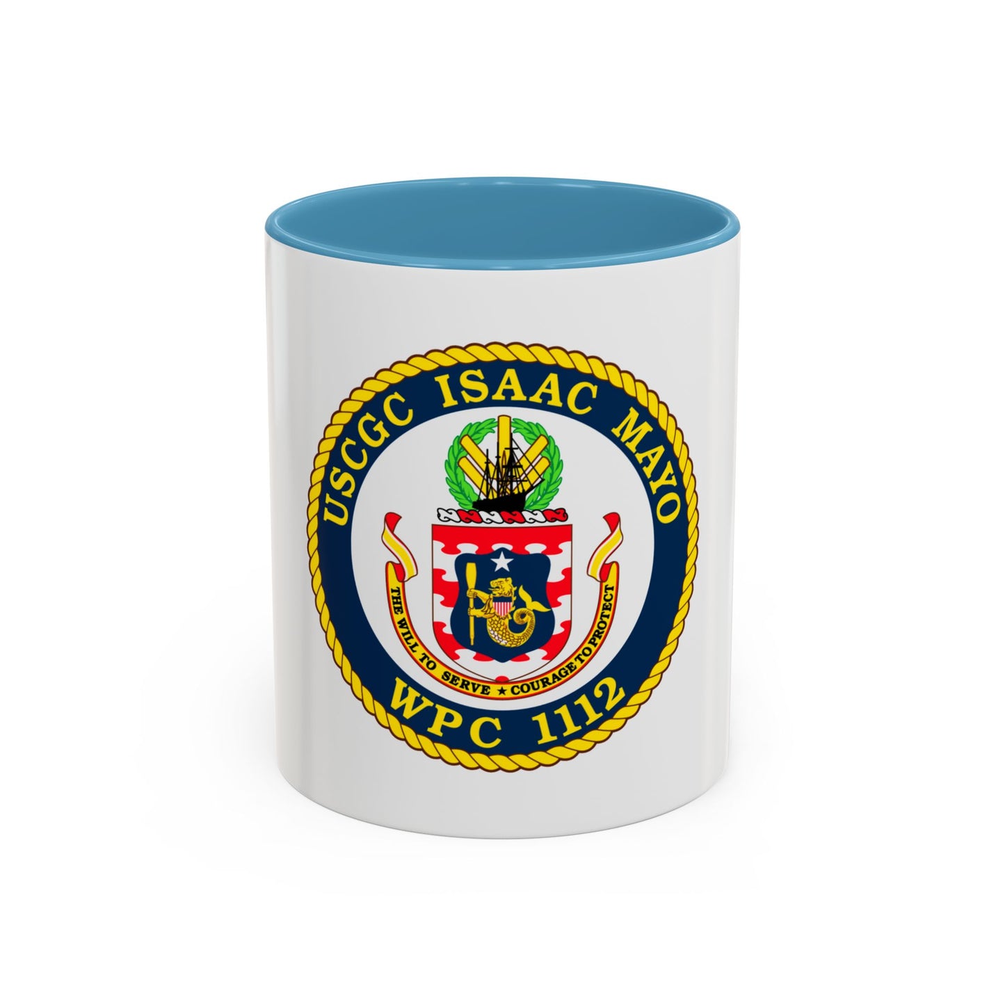 USCGC Isaac Mayo WPC 1112 (U.S. Coast Guard) Accent Coffee Mug