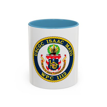 USCGC Isaac Mayo WPC 1112 (U.S. Coast Guard) Accent Coffee Mug