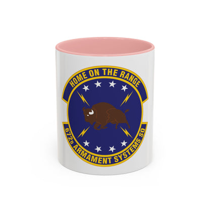 672d Armament Systems Squadron (U.S. Air Force) Accent Coffee Mug