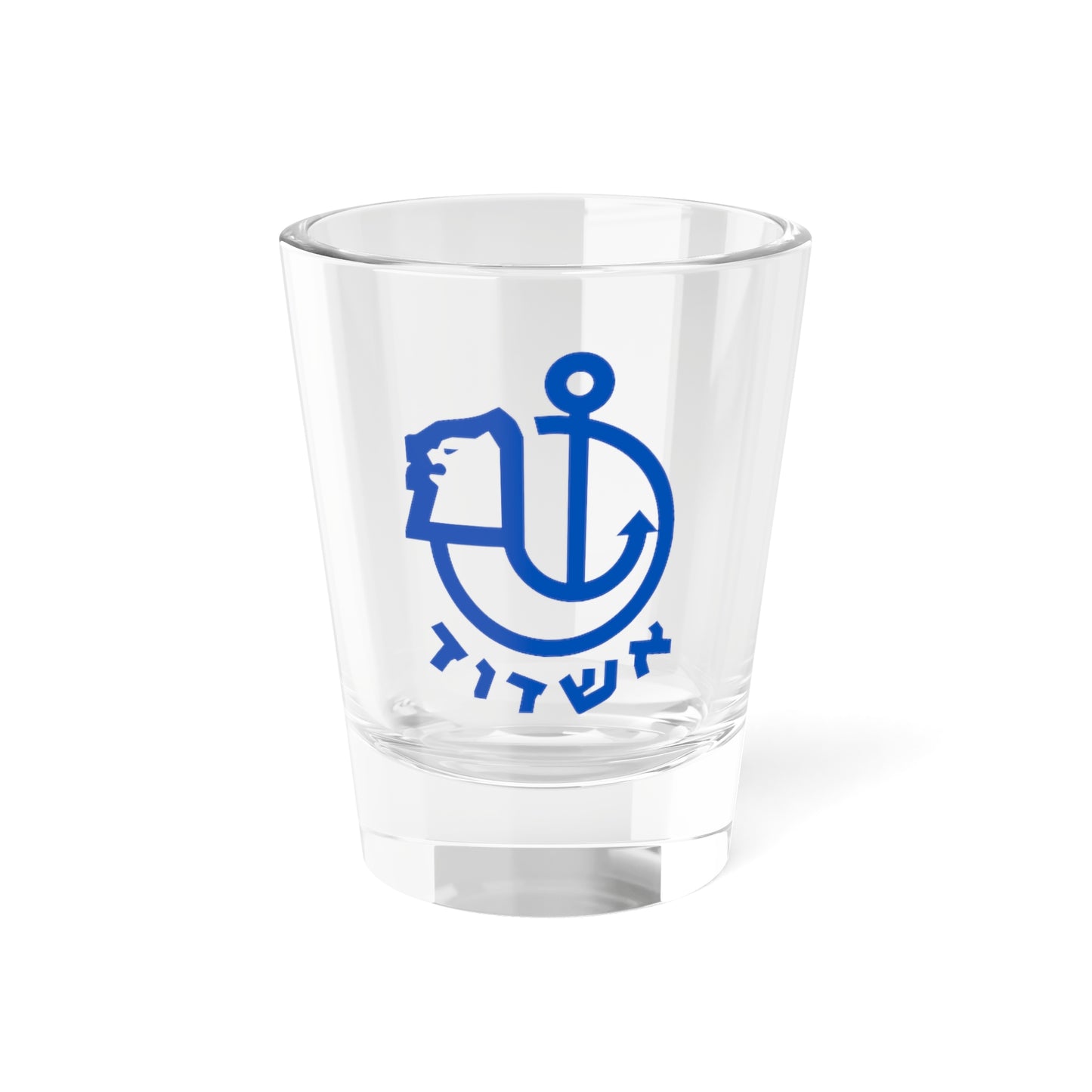 Old Coats of arms of Ashdod (Israel) (Coat of Arms) Shot Glass 1.5oz