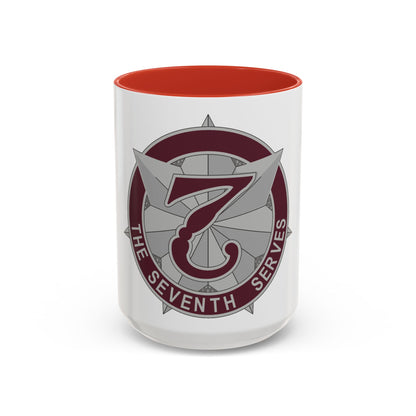 7 Medical Command 2 (U.S. Army) Accent Coffee Mug