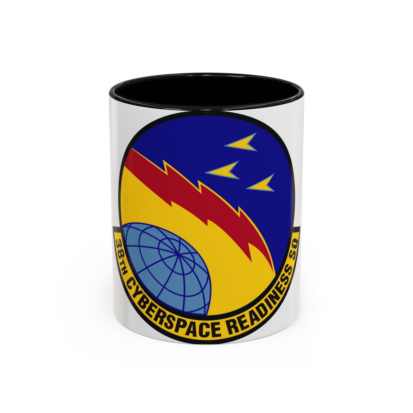 38th Cyberspace Readiness Squadron (U.S. Air Force) Accent Coffee Mug