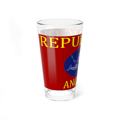 Flag of Anguilla 1967 (United Kingdom) Pint Glass 16oz
