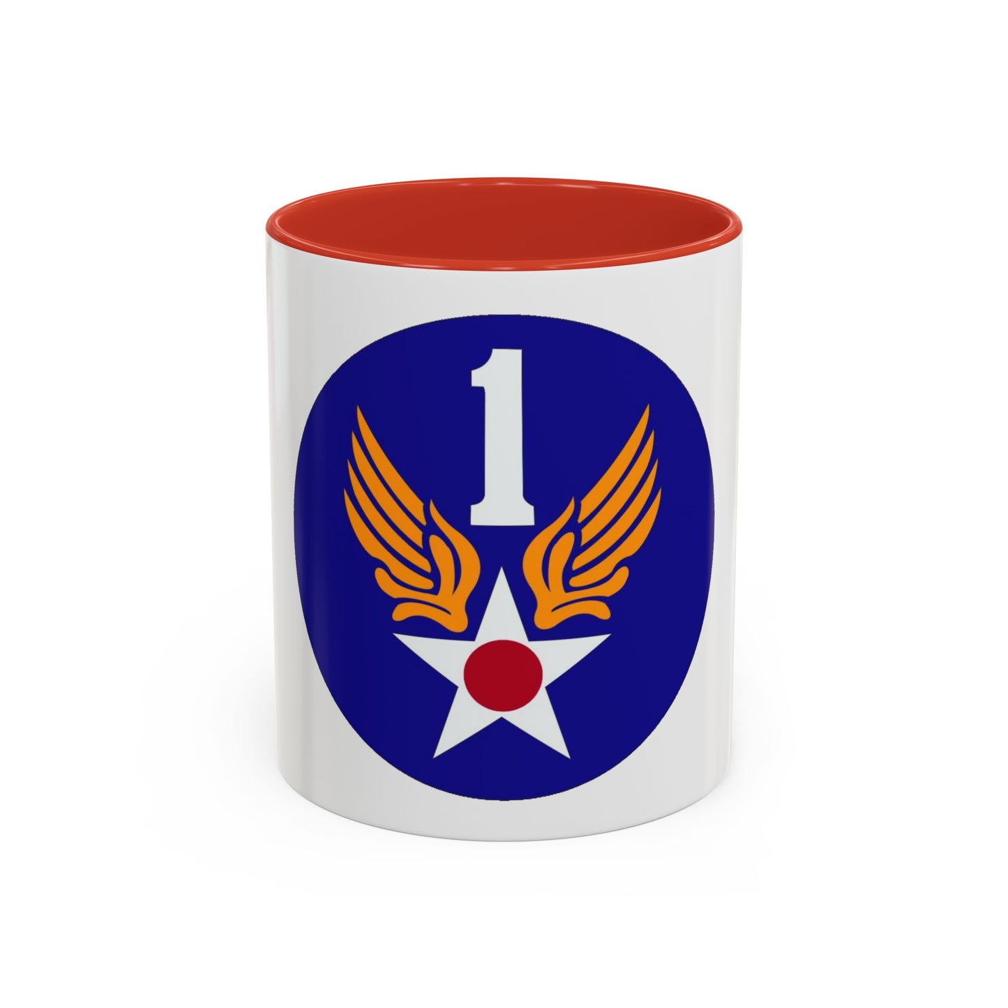 1 Air Force (U.S. Army) Accent Coffee Mug